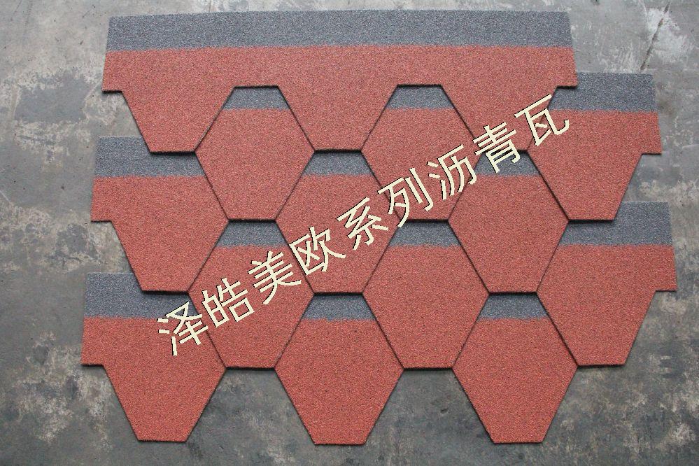 泽皓马赛克晚霞红沥青瓦03