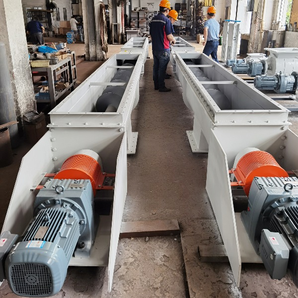 出口俄罗斯螺旋输送机工程案例